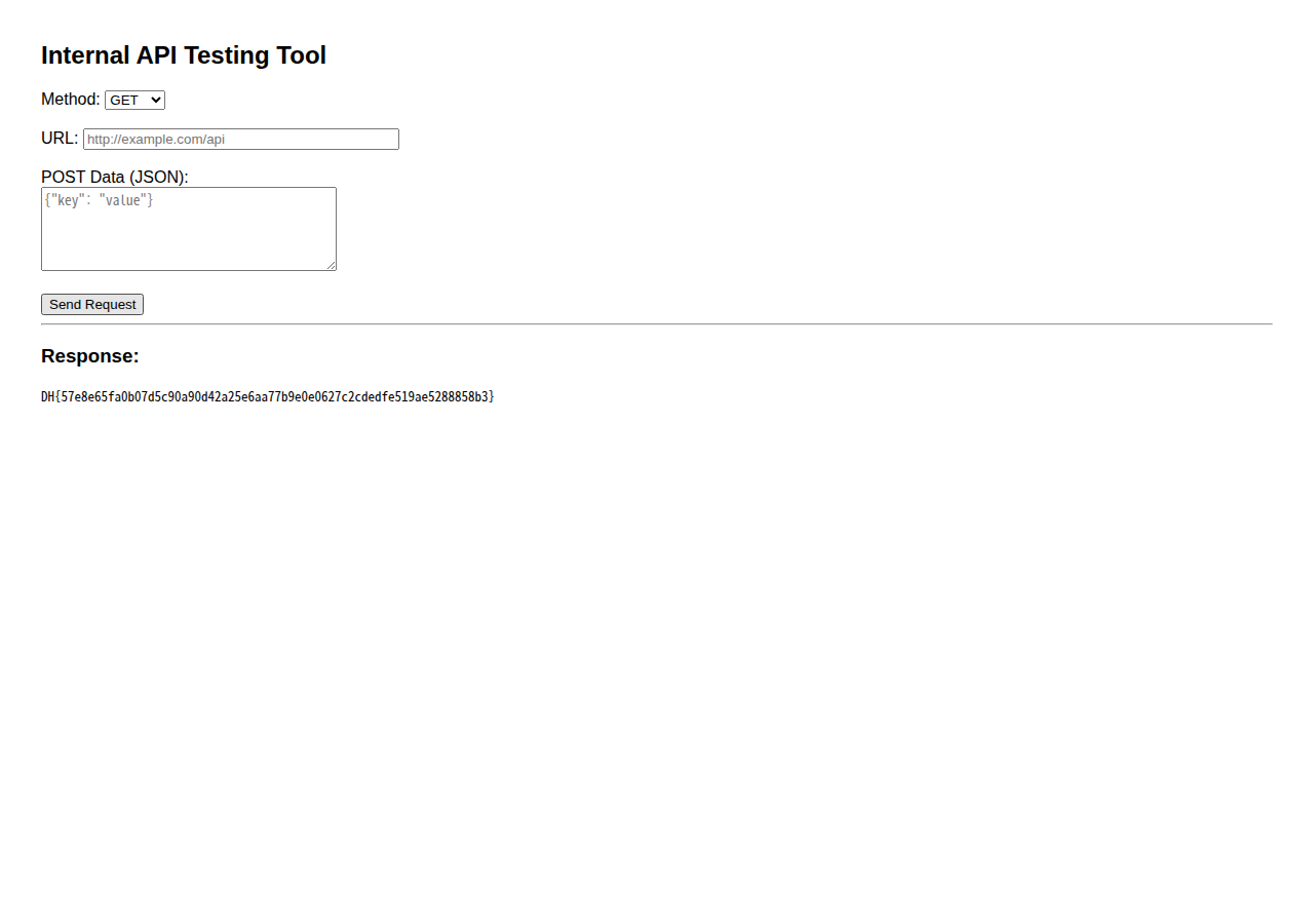 클릭하여 확대 컨테이너 로그 응답 — 플래그 출력
